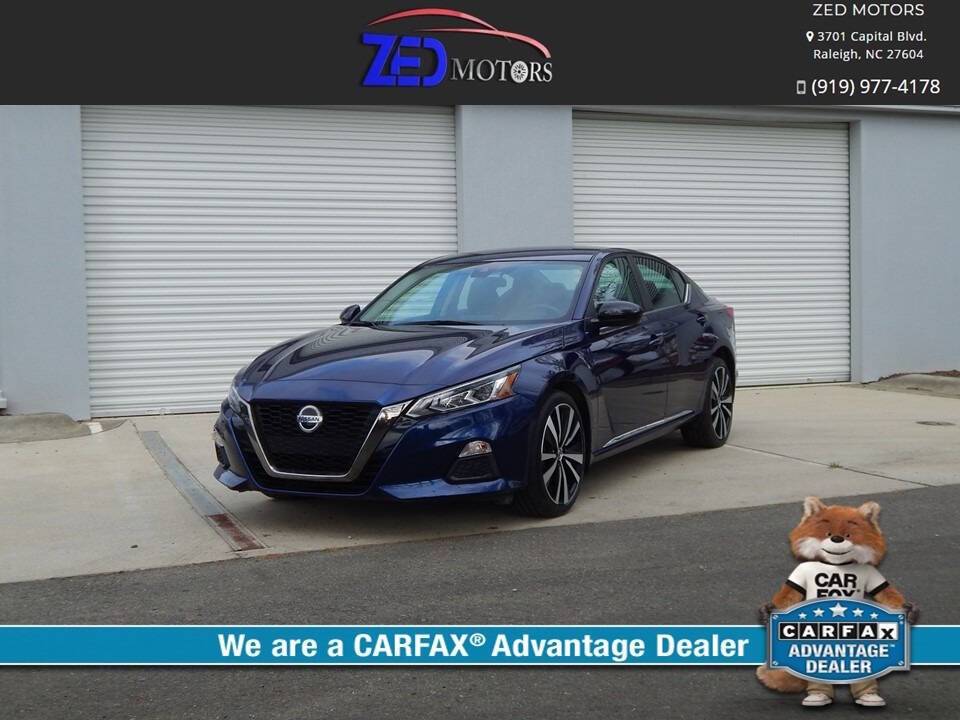 2021 Nissan Altima SR — Sedan — 35,332 mi — Raleigh, NC