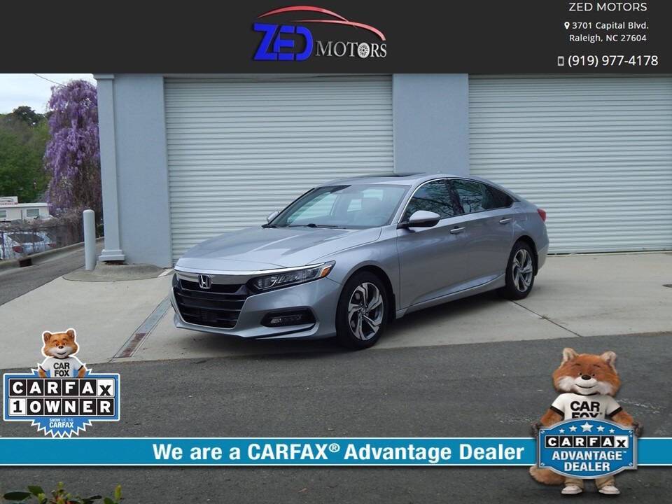 2018 Honda Accord EX-L — Sedan — 132,513 mi — Raleigh, NC