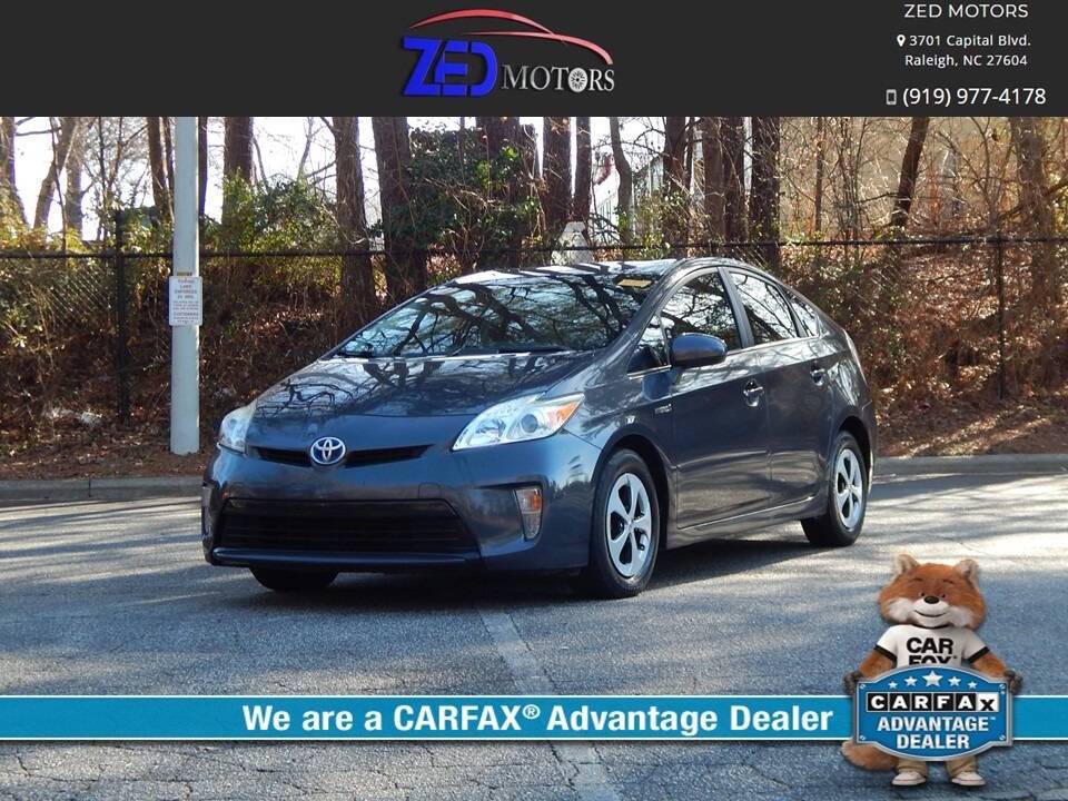 2015 Toyota Prius Three — Hatchback — 107,413 mi — Raleigh, NC