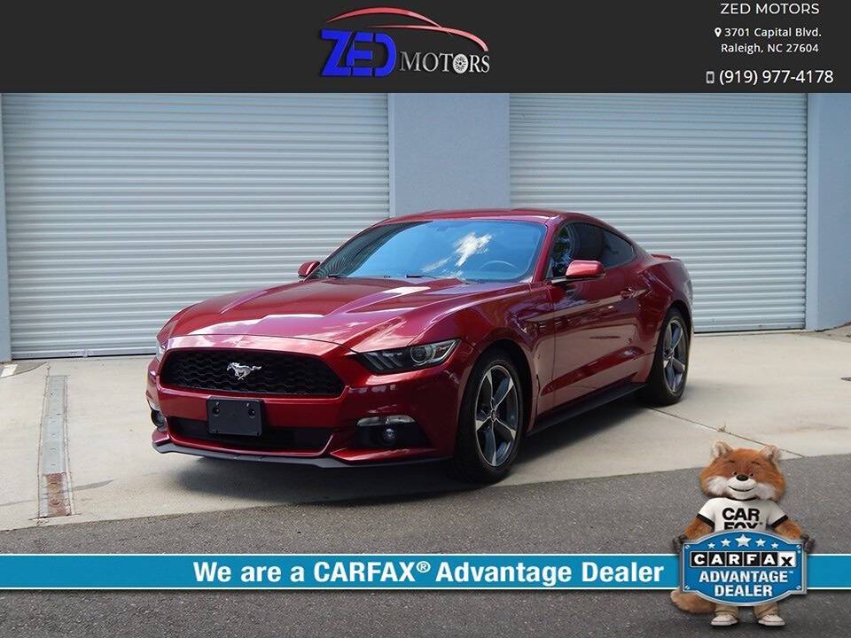 2016 Ford Mustang V6 — Coupe — 109,718 mi — Raleigh, NC