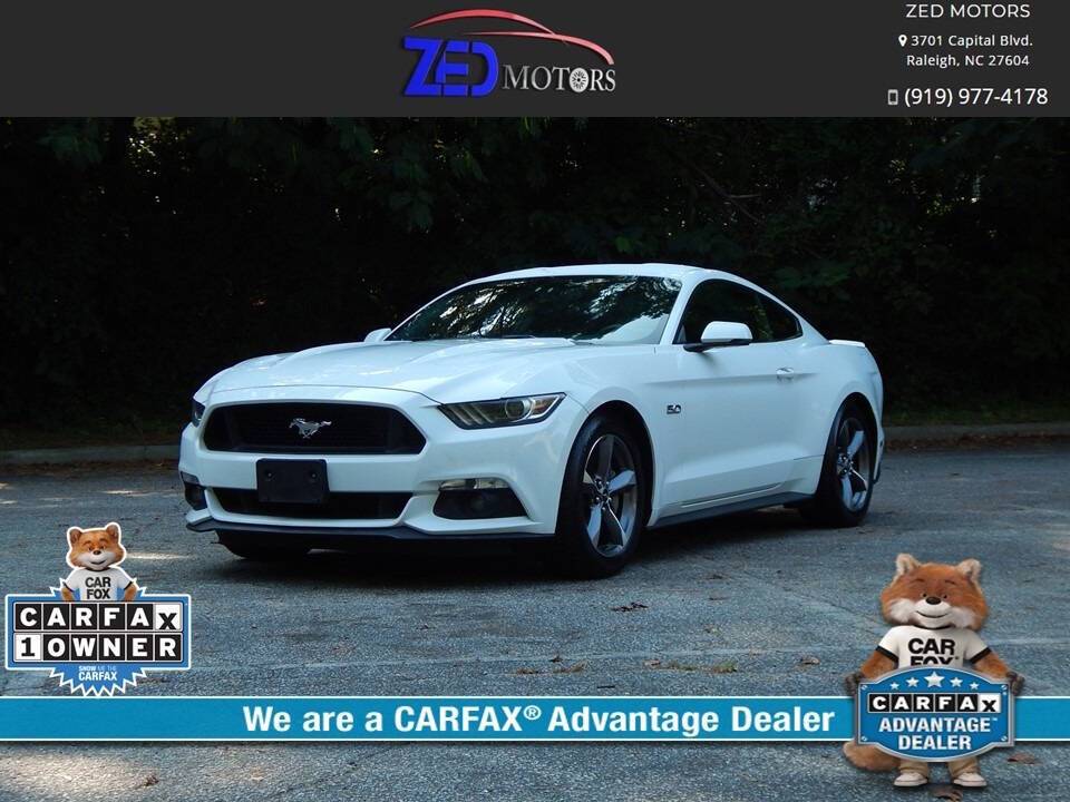2015 Ford Mustang GT Premium — Coupe — 127,086 mi — Raleigh, NC