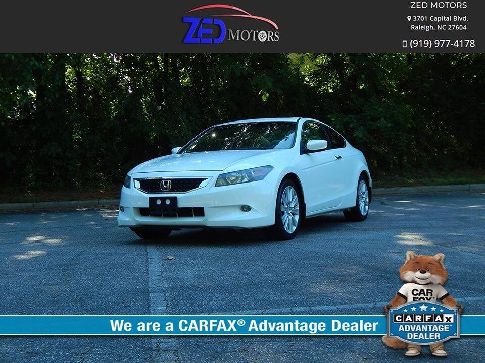 2010 Honda Accord EX-L V6 — Coupe — 115,874 mi — Raleigh, NC