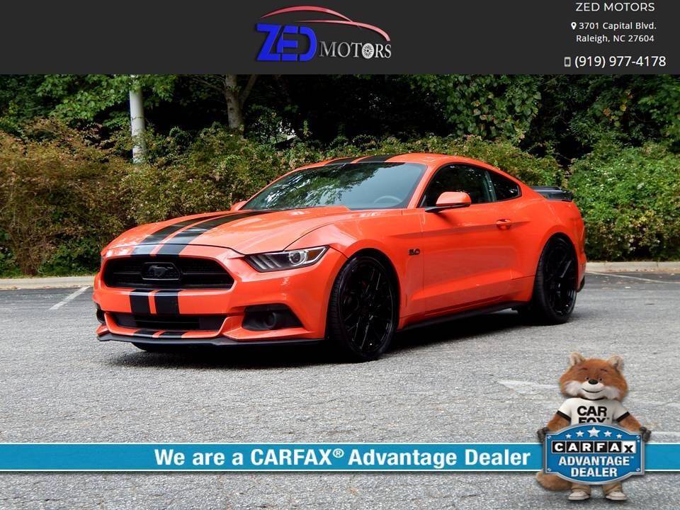 2015 Ford Mustang GT Premium — Coupe — 85,407 mi — Raleigh, NC