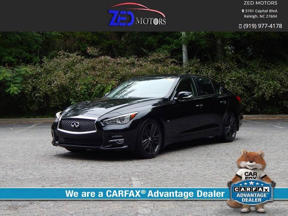 2016 INFINITI Q50 3.0t Premium — Sedan — 86,788 mi — Raleigh, NC