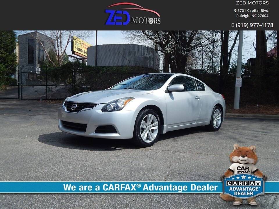 2012 Nissan Altima 2.5 S — Coupe — 40,823 mi — Raleigh, NC