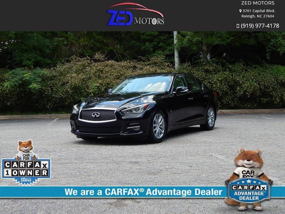 2015 INFINITI Q50 Standard — Sedan — 113,369 mi — Raleigh, NC