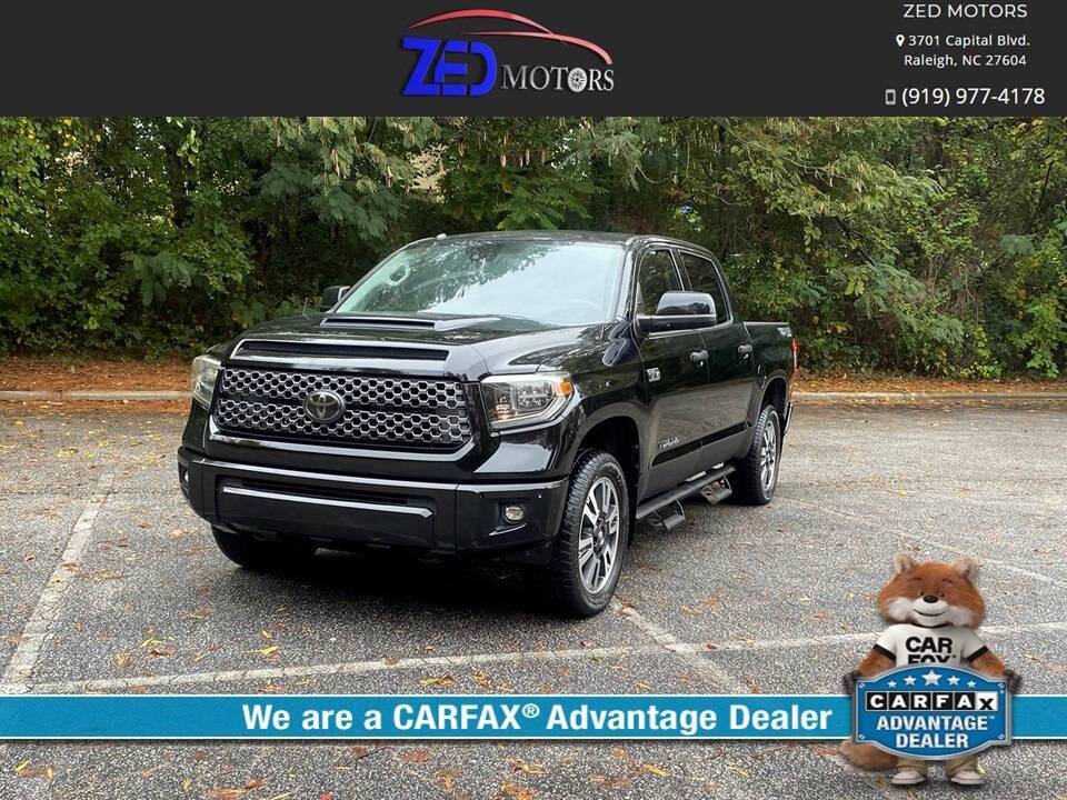 2018 Toyota Tundra SR5 — Pickup Truck — 118,022 mi — Raleigh, NC