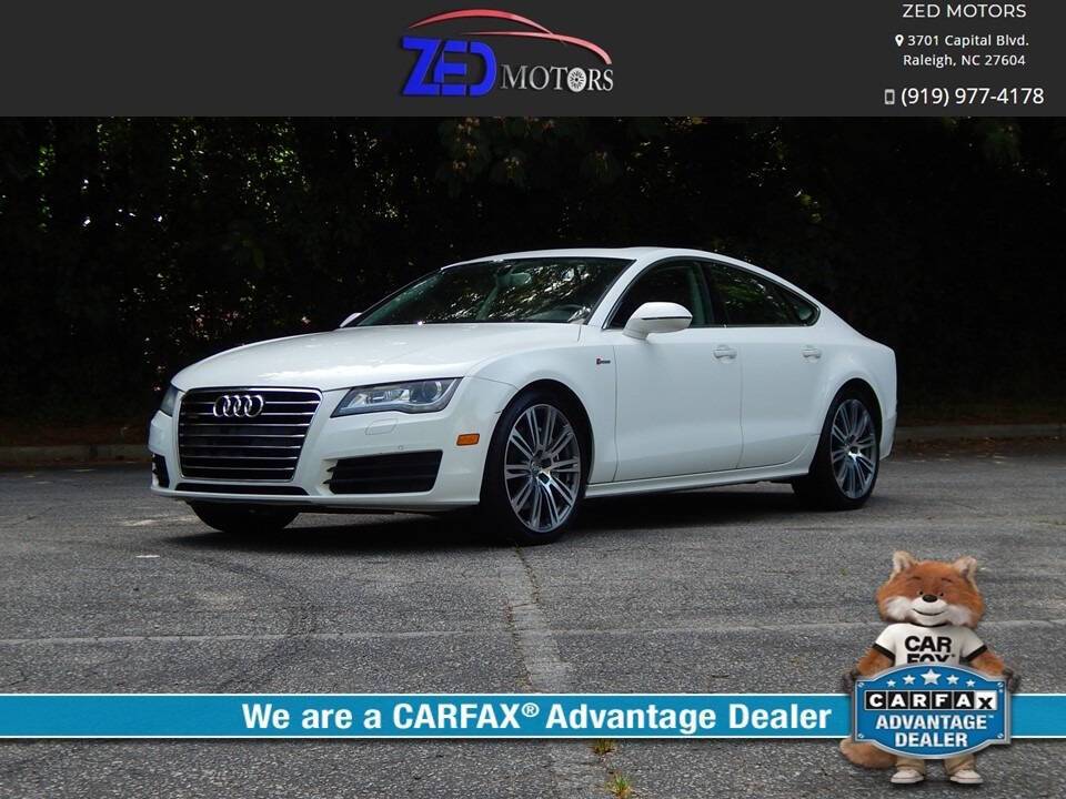 2013 Audi A7 Premium Plus — Sedan — 84,543 mi — Raleigh, NC