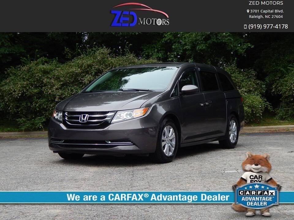 2016 Honda Odyssey EX-L — Minivan — 62,187 mi — Raleigh, NC