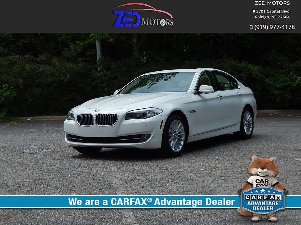 2013 BMW 5 Series 535i — Sedan — 107,714 mi — Raleigh, NC