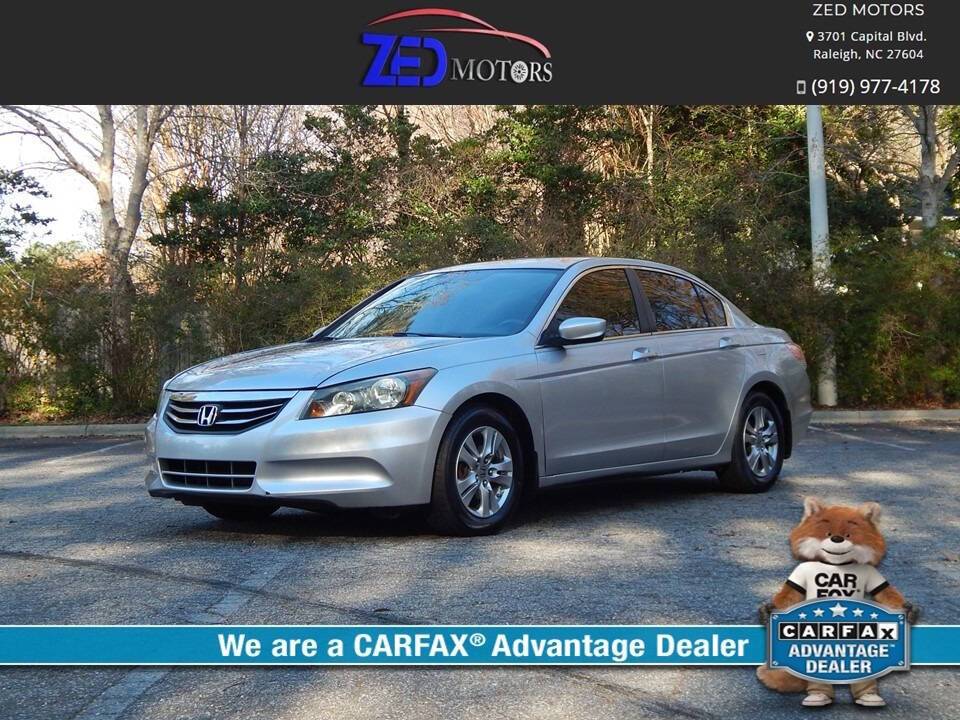 2012 Honda Accord SE — Sedan — 115,258 mi — Raleigh, NC