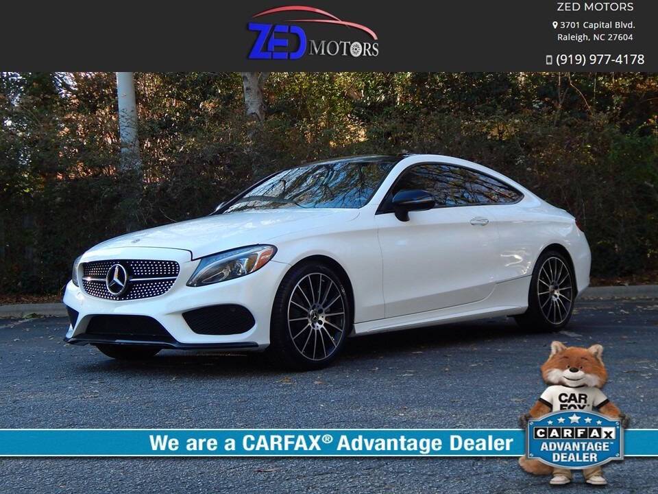 2018 Mercedes-Benz C-Class C 300 — Coupe — 91,669 mi — Raleigh, NC
