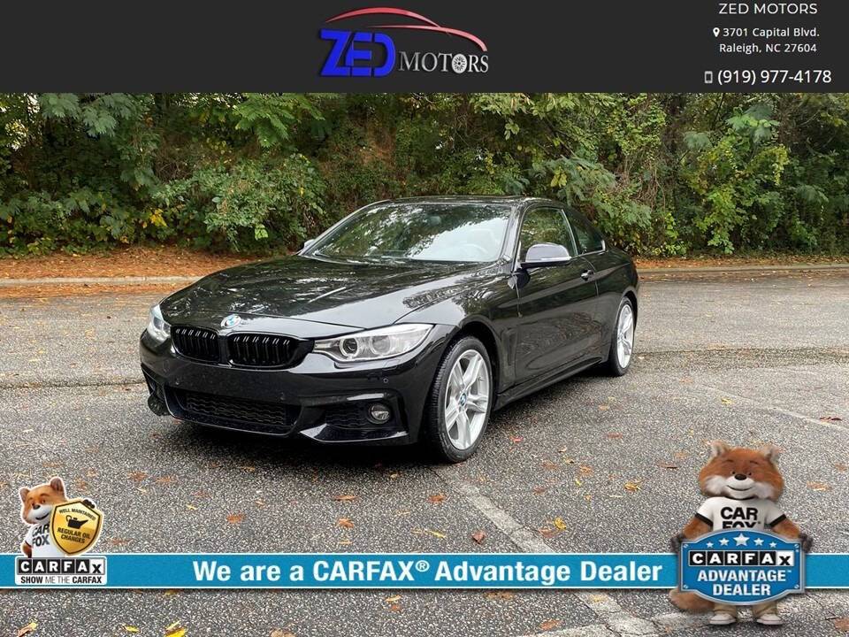 2016 BMW 4 Series 428i — Coupe — 76,866 mi — Raleigh, NC