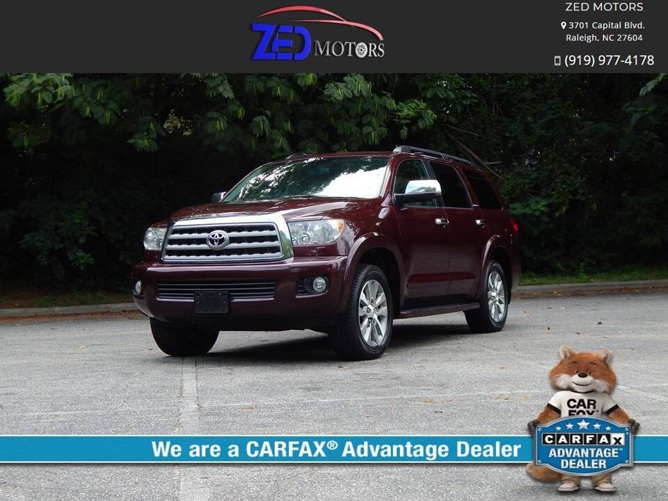 2011 Toyota Sequoia Limited — SUV — 121,411 mi — Raleigh, NC