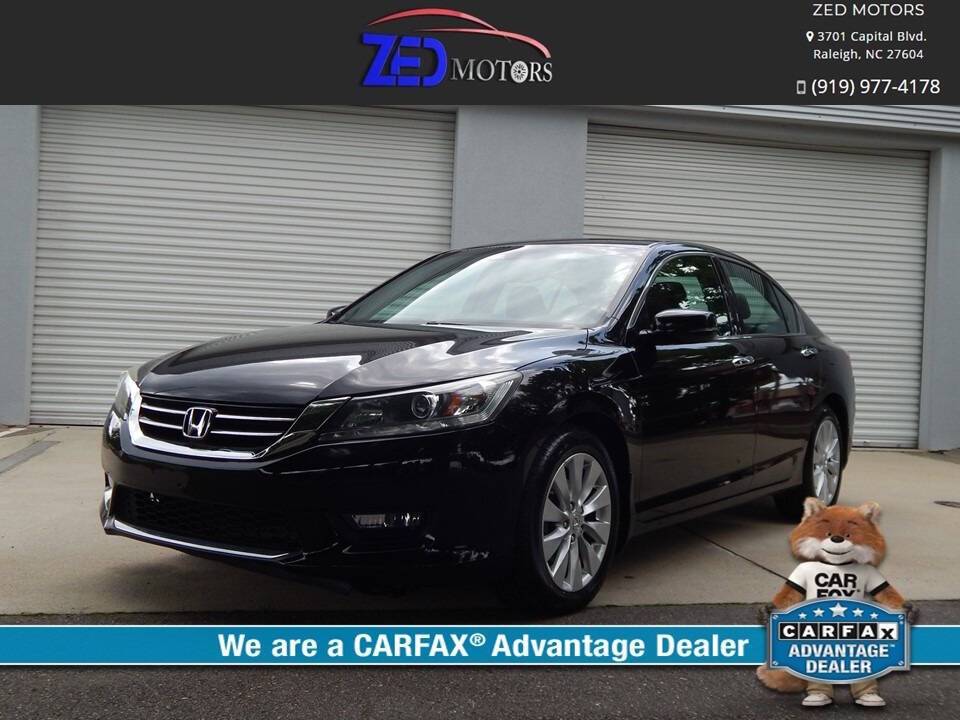 2014 Honda Accord EX-L V6 — Sedan — 120,954 mi — Raleigh, NC
