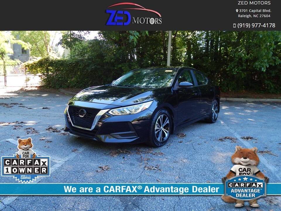 2020 Nissan Sentra SV — Sedan — 35,629 mi — Raleigh, NC