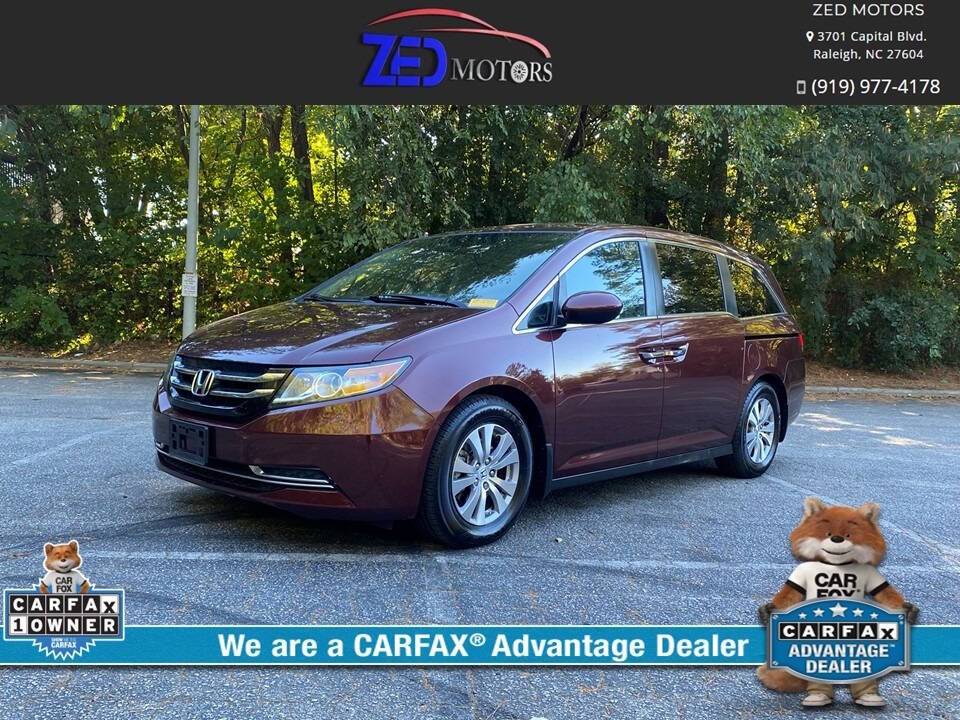 2017 Honda Odyssey EX-L — Minivan — 123,942 mi — Raleigh, NC