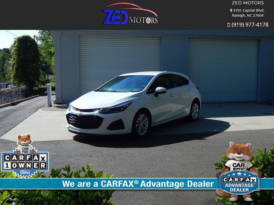 2019 Chevrolet Cruze LT — Hatchback — 148,192 mi — Raleigh, NC