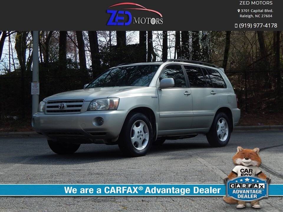 2005 Toyota Highlander Limited — SUV — 169,465 mi — Raleigh, NC