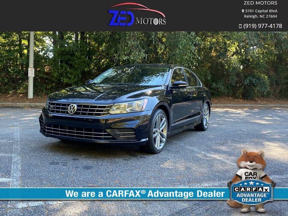 2017 Volkswagen Passat R-Line — Sedan — 82,285 mi — Raleigh, NC