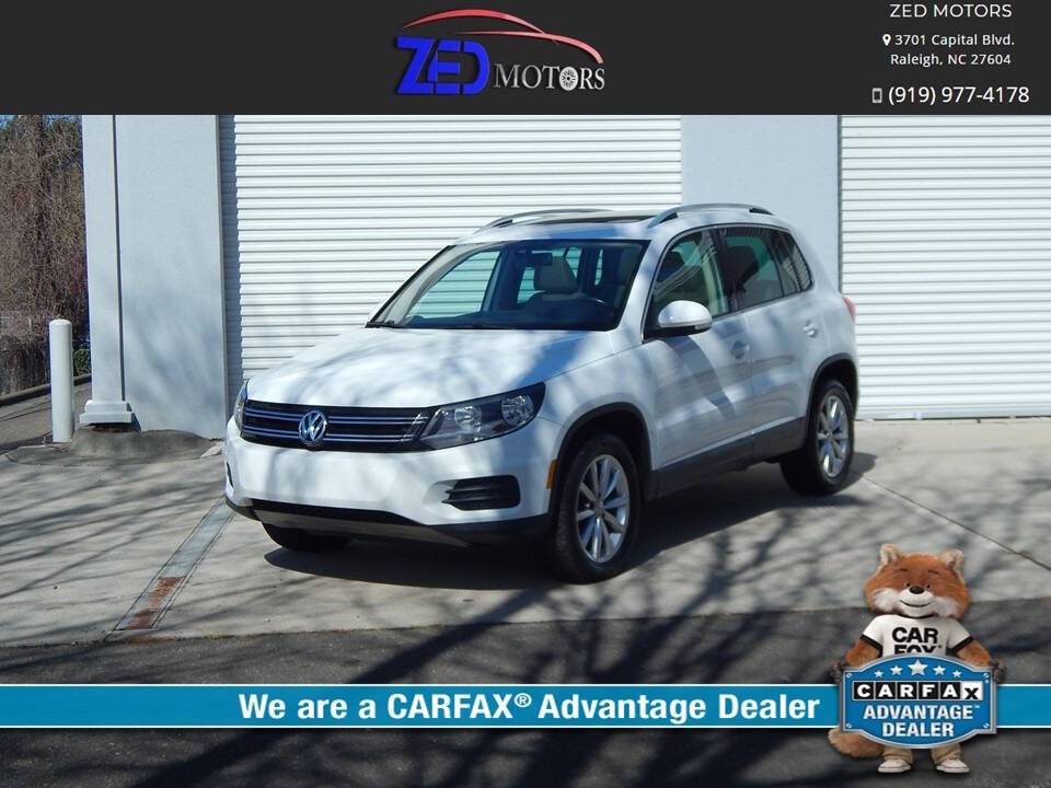 2017 Volkswagen Tiguan Wolfsburg Edition — SUV — 99,560 mi — Raleigh, NC