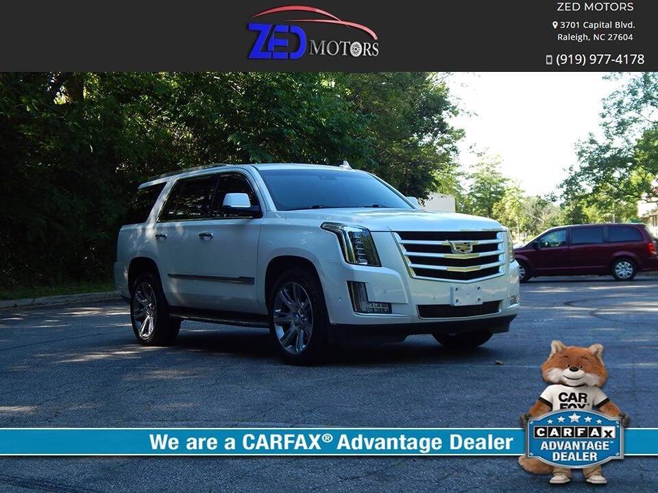 2018 Cadillac Escalade Luxury — SUV — 114,073 mi — Raleigh, NC