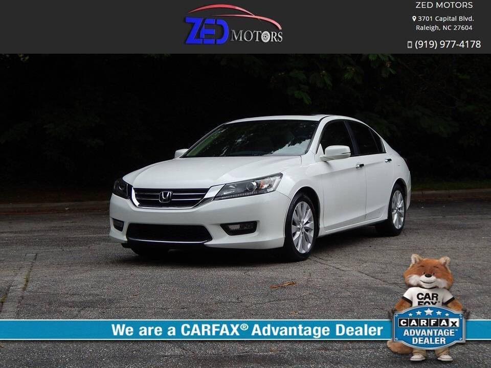 2015 Honda Accord EX-L — Sedan — 72,989 mi — Raleigh, NC