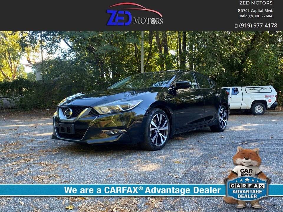 2017 Nissan Maxima S — Sedan — 118,301 mi — Raleigh, NC