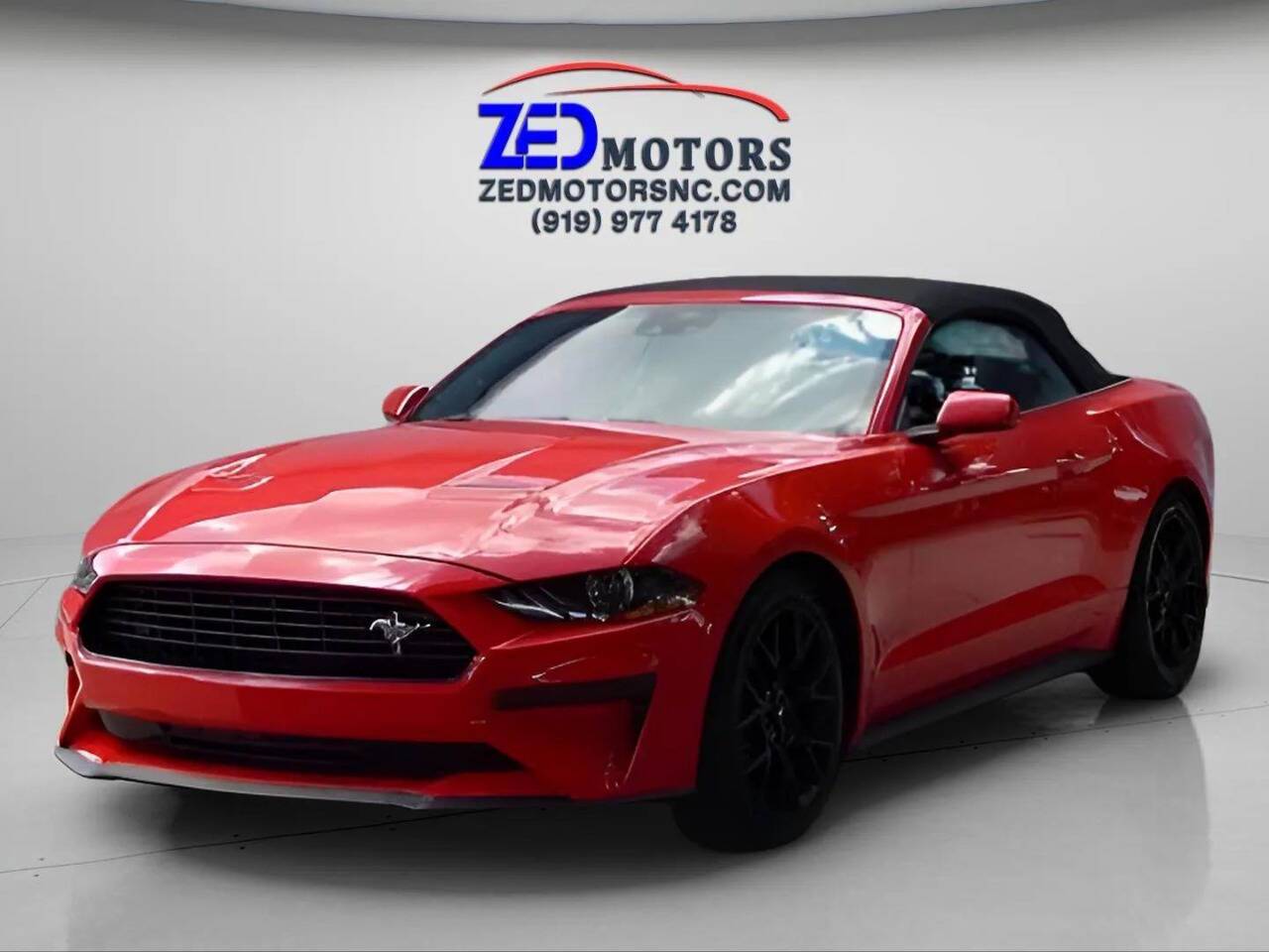 2021 Ford Mustang EcoBoost Premium — Convertible — 83,043 mi — Raleigh, NC