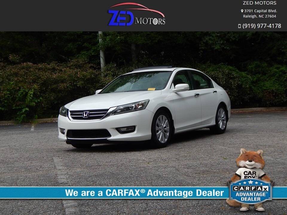 2013 Honda Accord EX-L — Sedan — 92,613 mi — Raleigh, NC