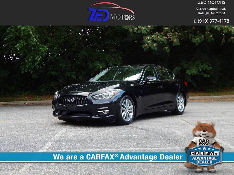 2016 INFINITI Q50 3.0t Premium — Sedan — 75,356 mi — Raleigh, NC