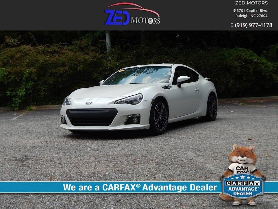 2015 Subaru BRZ Limited — Coupe — 87,029 mi — Raleigh, NC