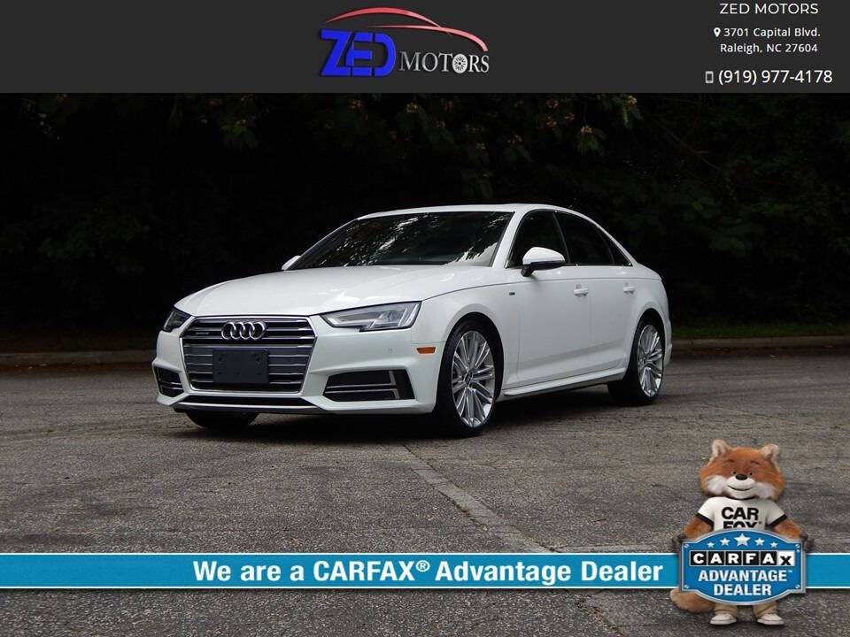 2017 Audi A4 Premium Plus — Sedan — 105,139 mi — Raleigh, NC