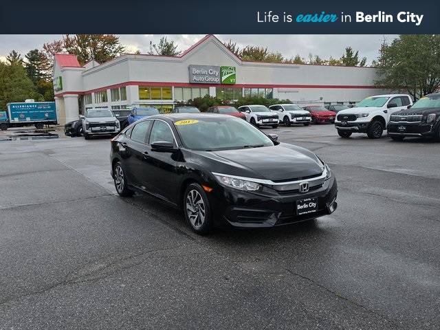 2017 Honda Civic EX — Sedan — 25,196 mi — Williston, VT
