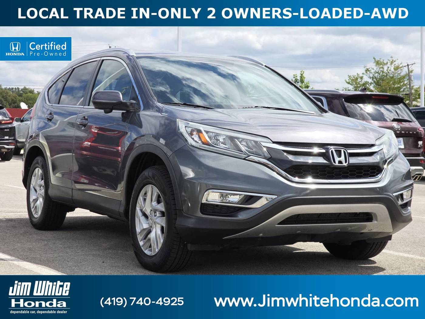 2015 Honda CR-V EX-L — SUV — 69,960 mi — Maumee, OH