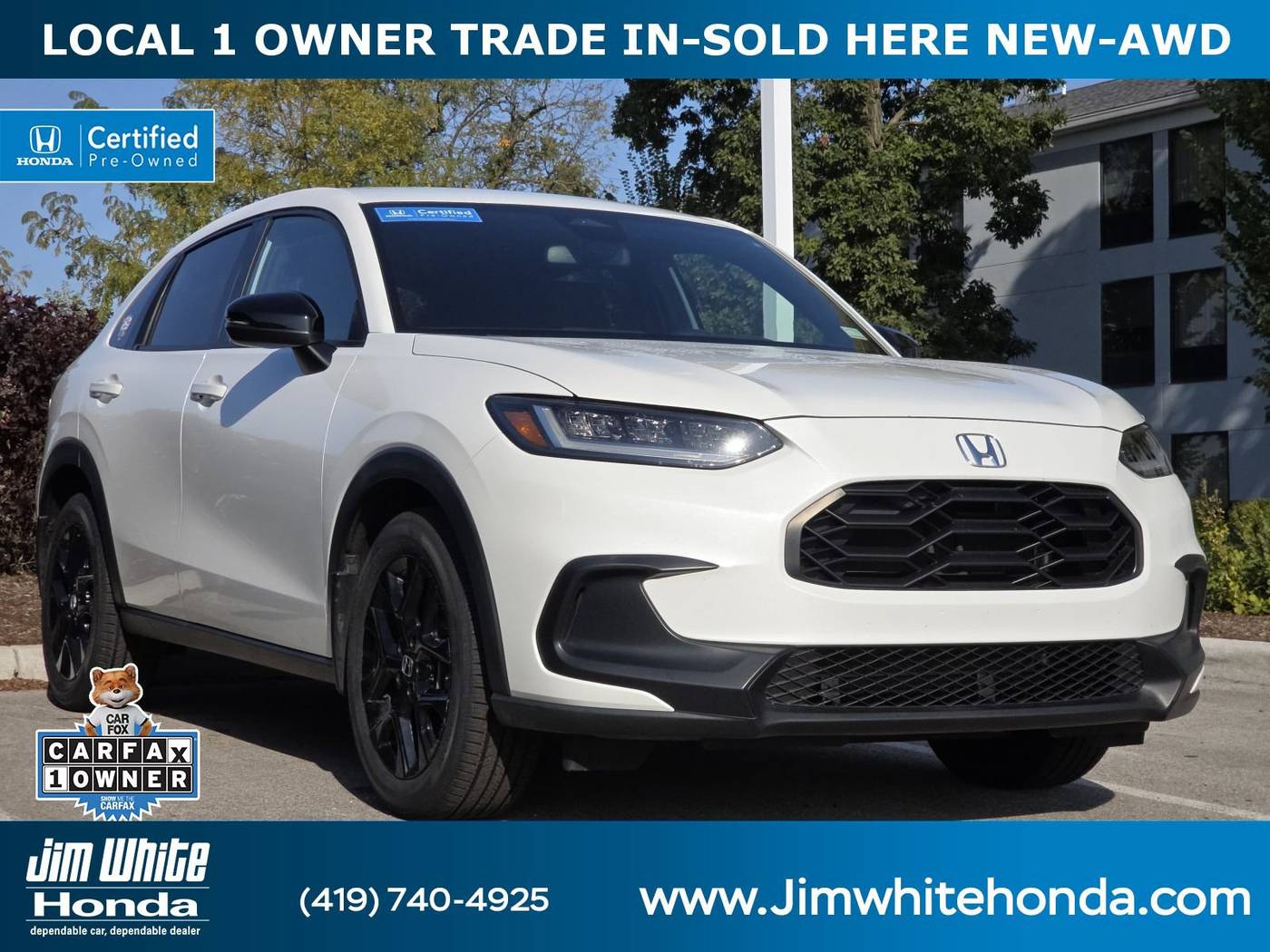 2023 Honda HR-V Sport — SUV — 36,974 mi — Maumee, OH