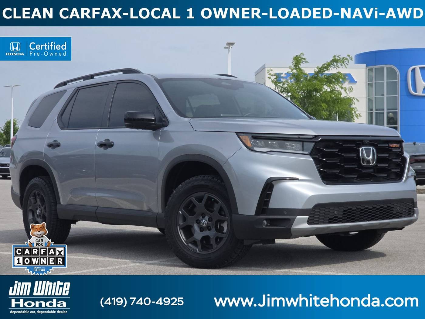 2025 Honda Pilot TrailSport — SUV — 9,196 mi — Maumee, OH