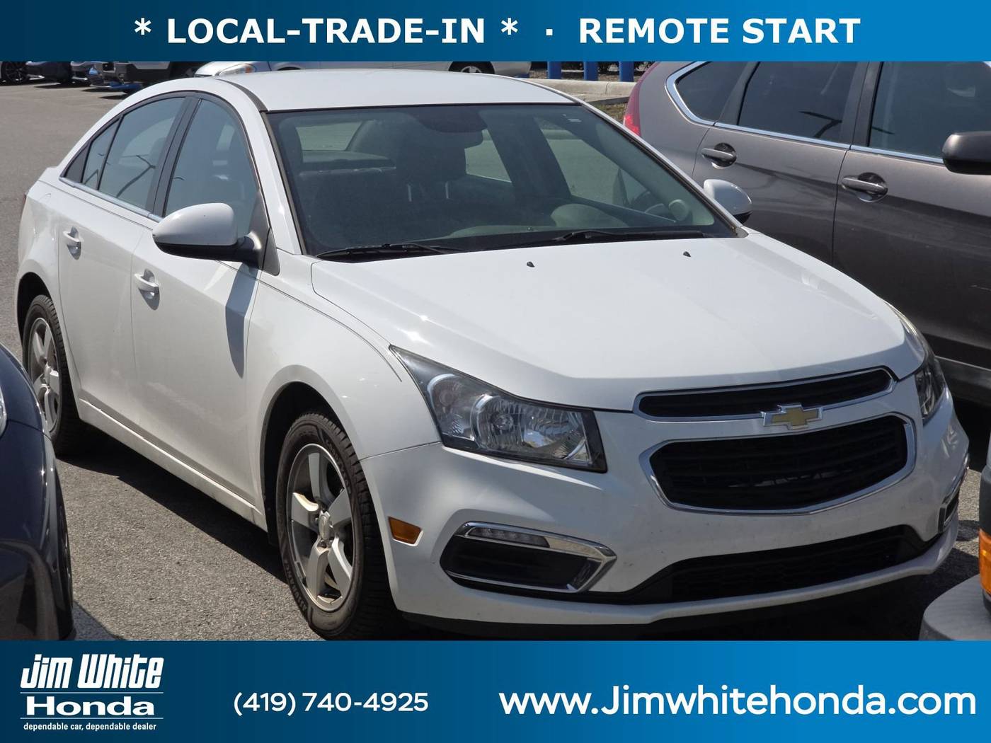 2016 Chevrolet Cruze Limited 1LT — Sedan — 106,609 mi — Maumee, OH
