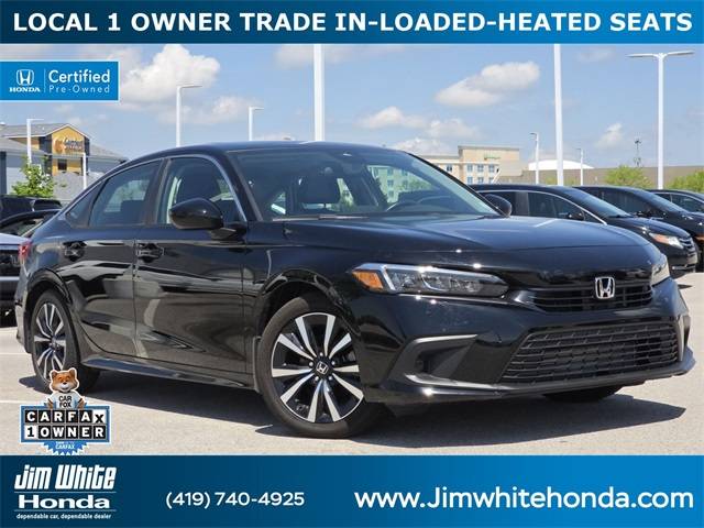 2022 Honda Civic EX — Sedan — 24,320 mi — Maumee, OH