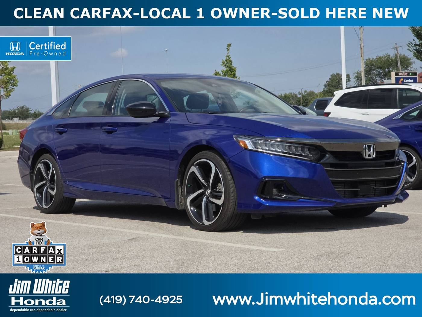 2022 Honda Accord Sport SE — Sedan — 33,318 mi — Maumee, OH