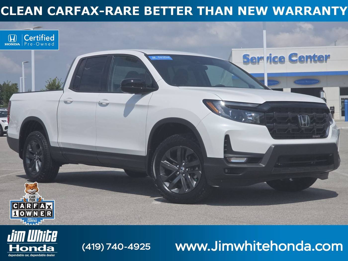 2025 Honda Ridgeline Sport — Pickup Truck — 1,602 mi — Maumee, OH