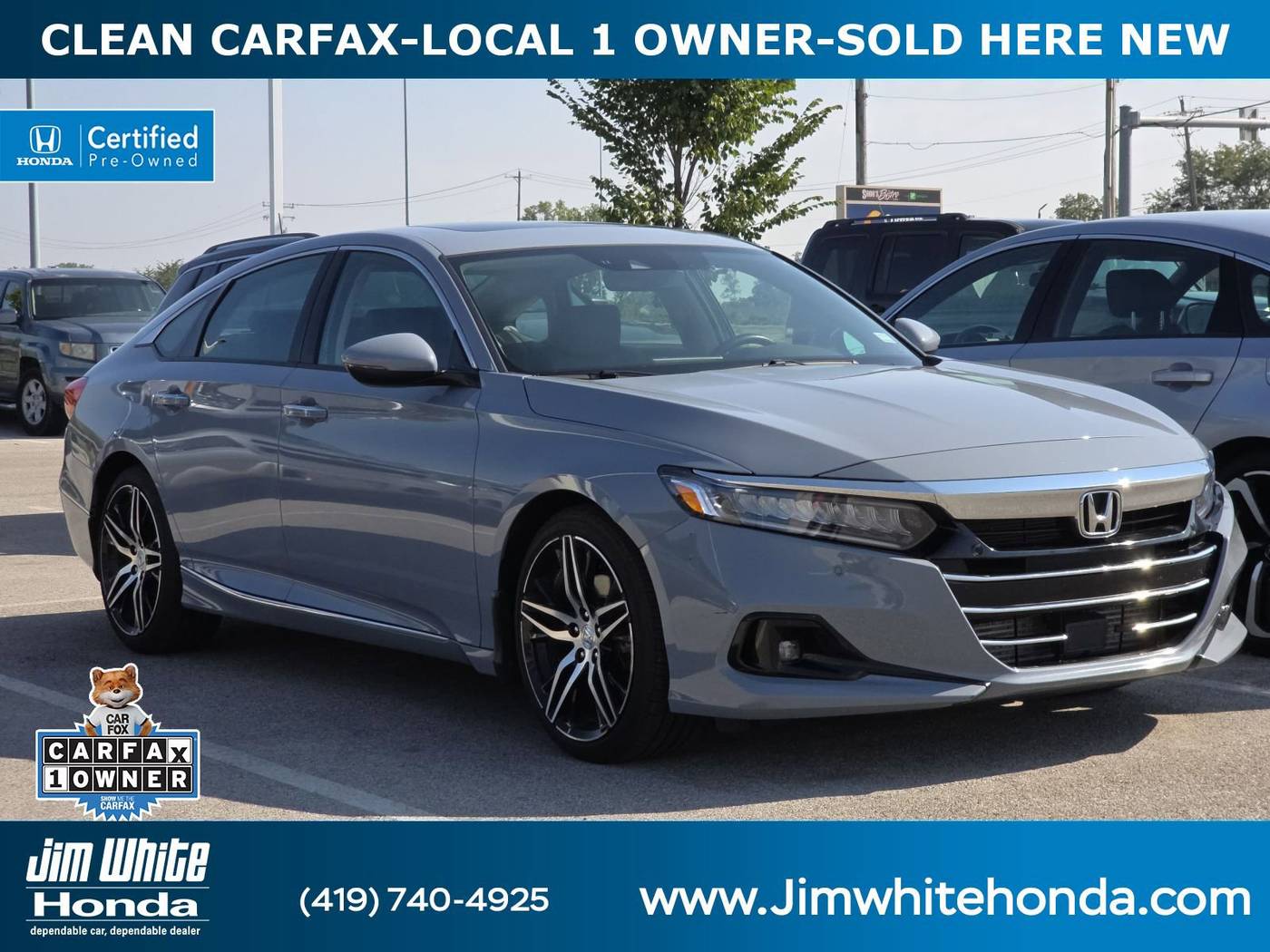 2022 Honda Accord Touring — Sedan — 46,063 mi — Maumee, OH