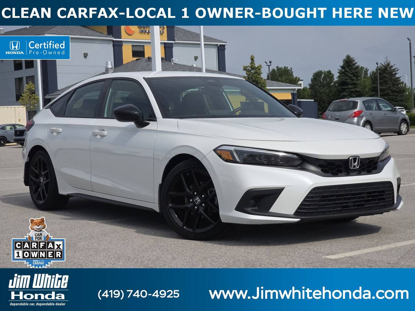 2022 Honda Civic Sport — Hatchback — 73,363 mi — Maumee, OH