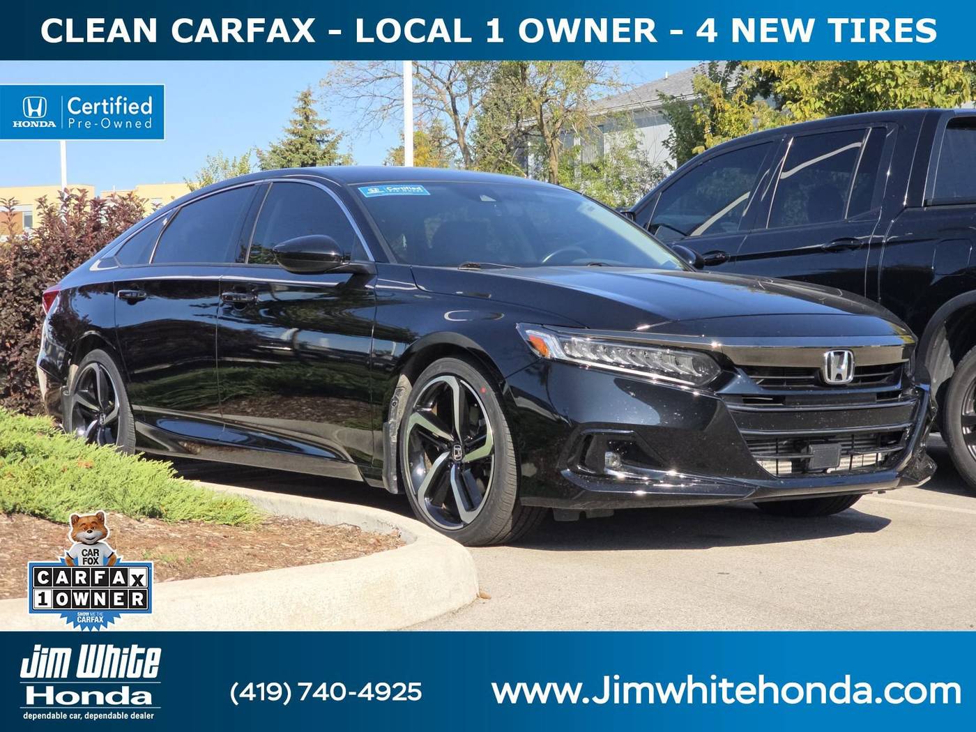 2022 Honda Accord Sport SE — Sedan — 24,965 mi — Maumee, OH