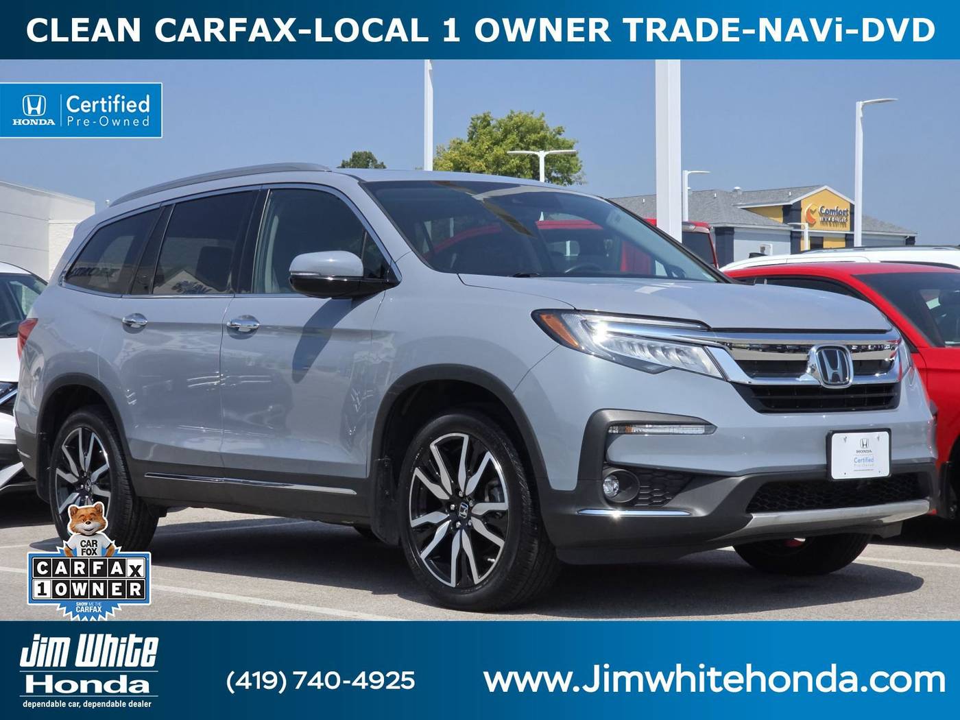 2022 Honda Pilot Touring — SUV — 46,570 mi — Maumee, OH