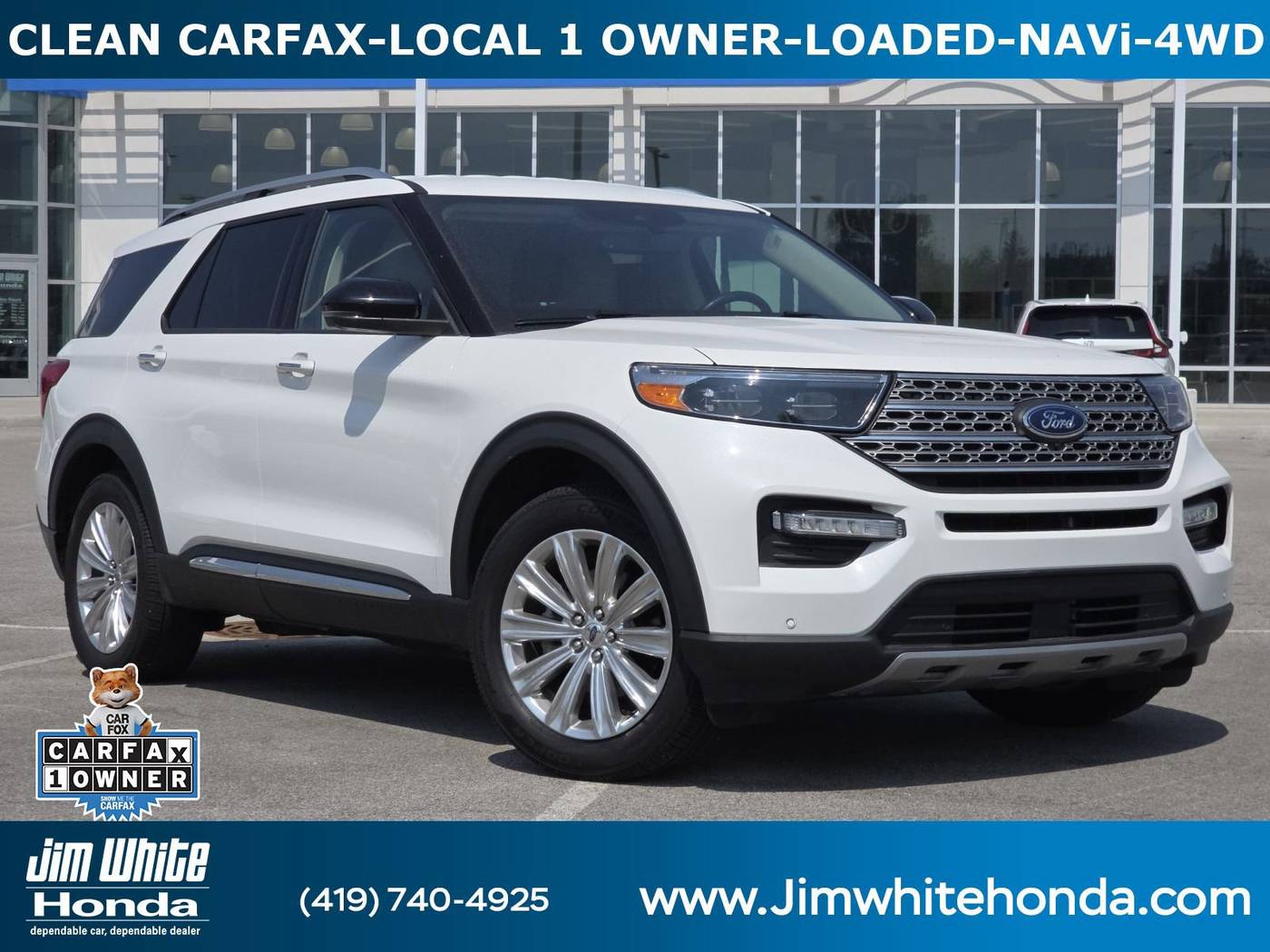 2021 Ford Explorer Limited — SUV — 84,374 mi — Maumee, OH