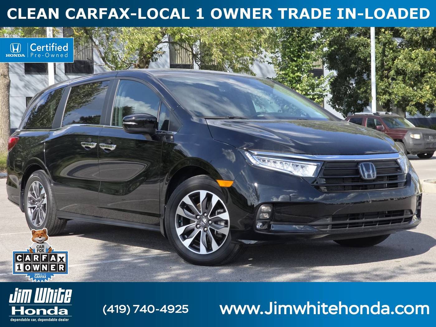 2023 Honda Odyssey EX-L — Minivan — 39,850 mi — Maumee, OH