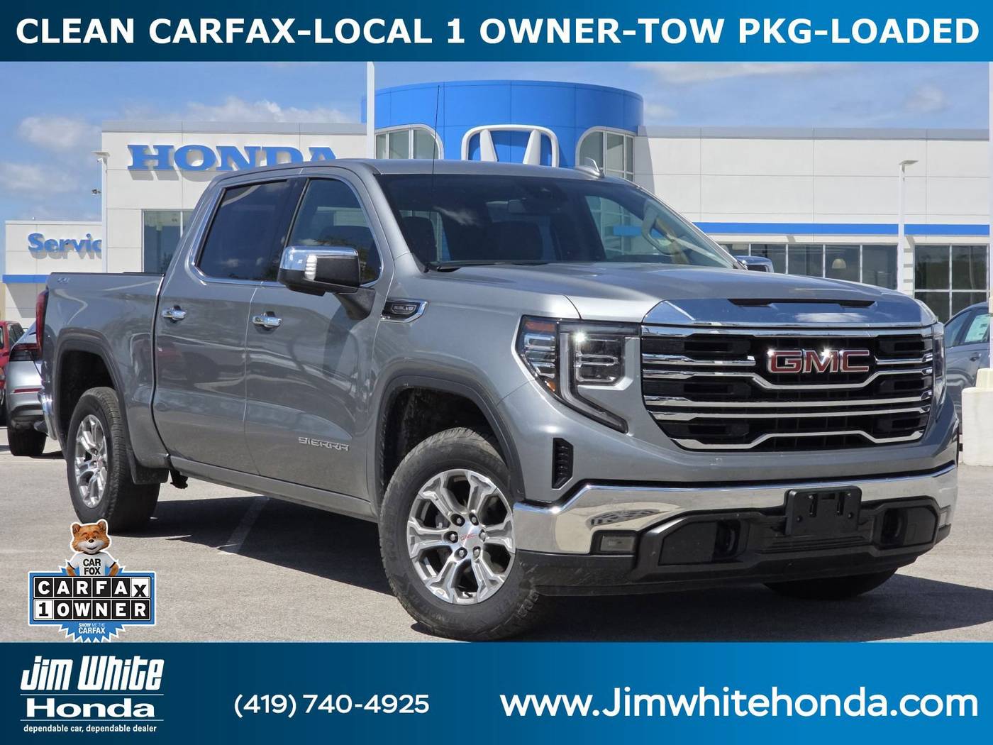 2024 GMC Sierra 1500 SLT — Pickup Truck — 56,179 mi — Maumee, OH