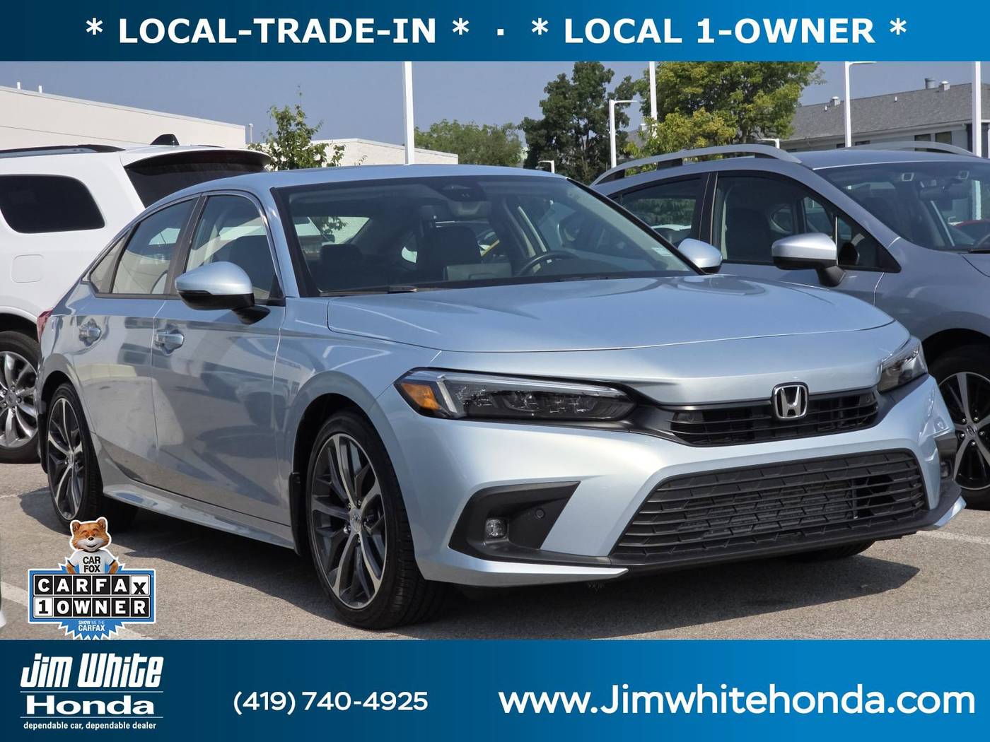 2022 Honda Civic Touring — Sedan — 12,028 mi — Maumee, OH