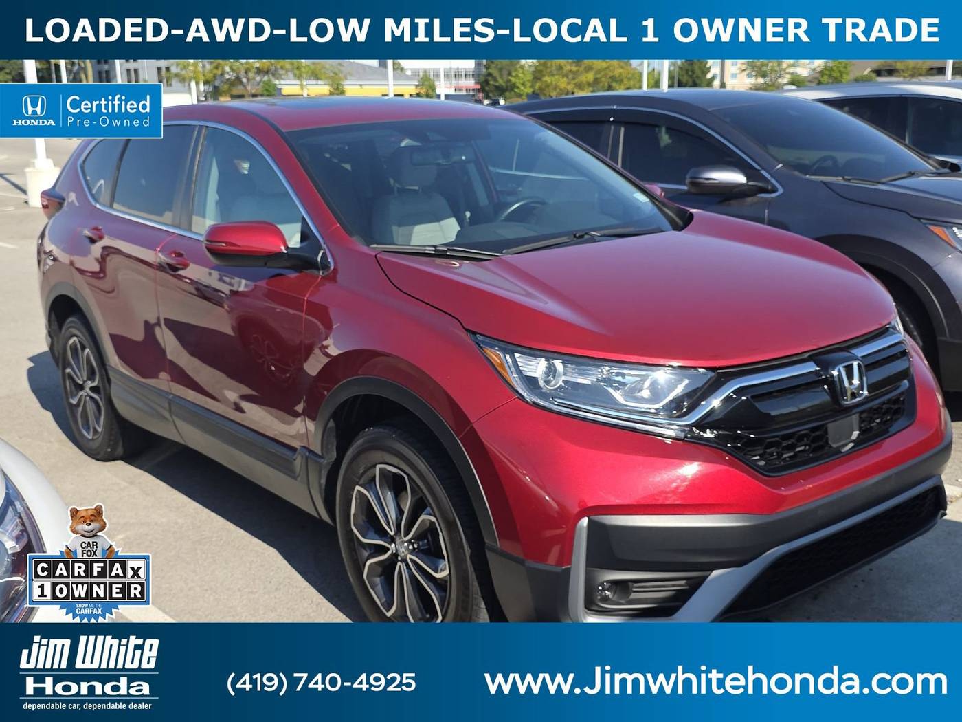2022 Honda CR-V EX-L — SUV — 13,760 mi — Maumee, OH